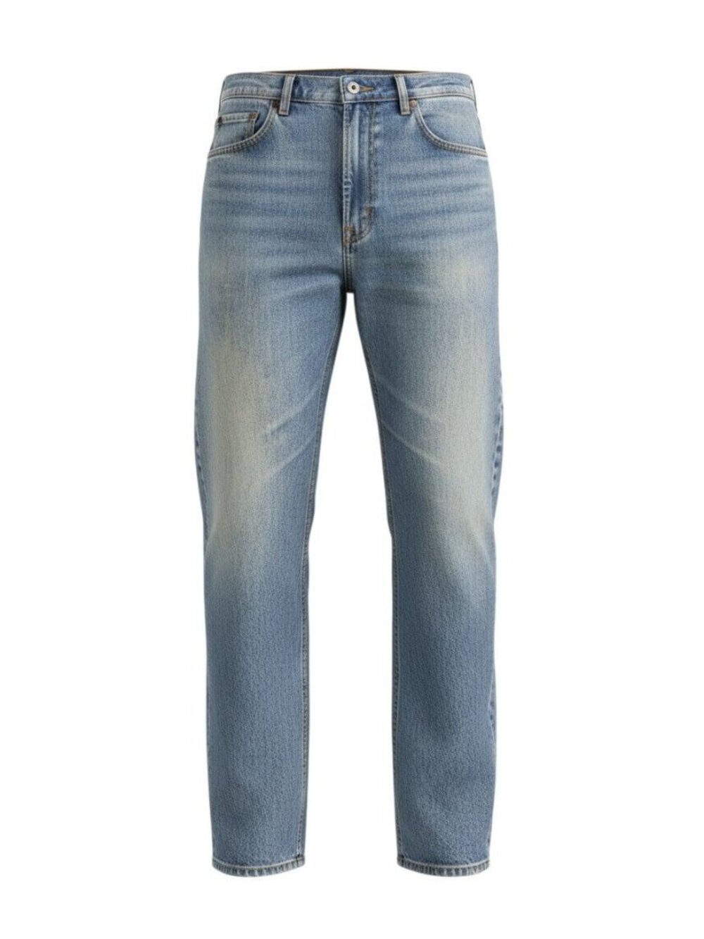 C.E. Schmidt Workwear Mens Light Wash Straight Leg Denim Jeans 40x34